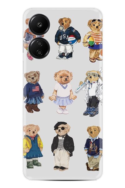 Arvencase Case for Xiaomi Redmi 13C Hd Printed Pattern Happy Series Xt-Redmi ...