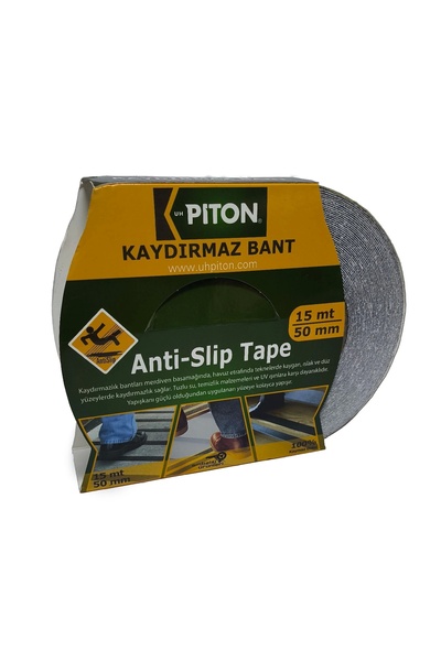 Piton Kaydırmaz Bant Merdiven, Zemin 15 Metre x 50 mm (Yüksek Kalite)