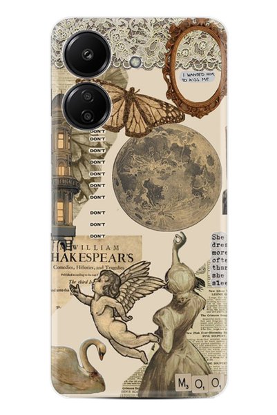 Arvencase Case for Xiaomi Redmi 13C Hd Printed Pattern Happy Series Xt-Redmi ...
