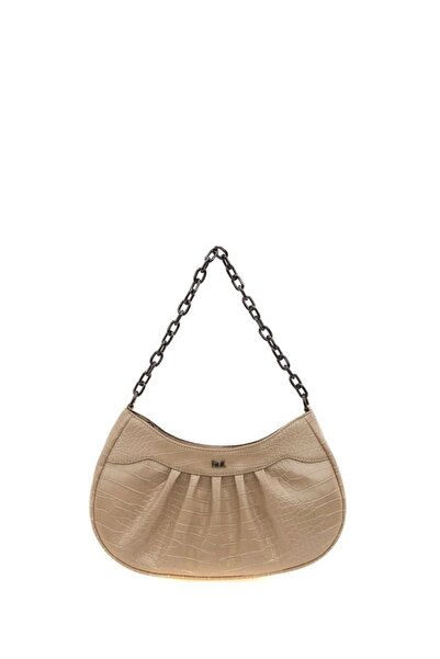 Bilik Deri Детальний логотип Vizon-Kroko Жіноча сумка через плече BLKOR VENEZİA