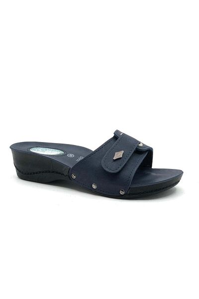 KCMN Aryan 67-792 Gel Heel Spur Special Dr. Recommended Papuci Ortopedici Femei Bleumarin