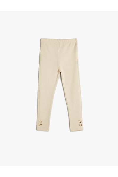 Koton Beige Baby Girl Tights - 5Wmg40003Ak