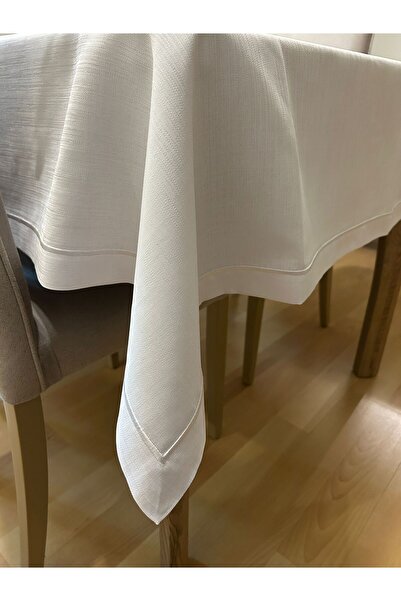 Valerium Piko Şeritli Masa Örtüsü Takımı + 12 Peçete + 1 Runner