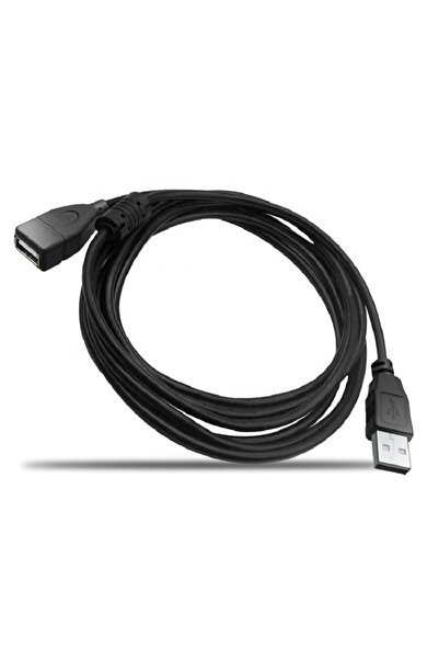 Derwell 5 Metre 5mt Yüksek Hız Usb Uzatma Kablosu Uzatıcı Ara Kablosu Dişi Erkek Gerçek Usb 2.0 Kablo