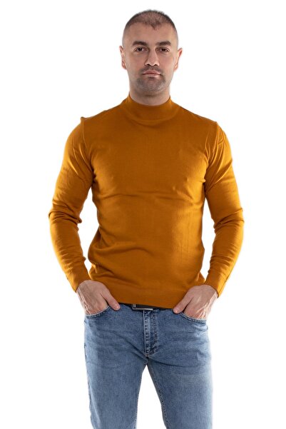 Sementa 12108 Yarım Balıkçı Yünlü Triko Erkek Kazak