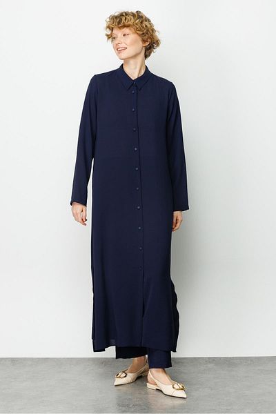 Micca Nuovo Taffeta Cape Λεπτομερής Διαχρονική Καπέλα πλήρους μήκους