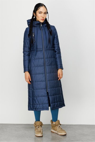 Micca Everyone Kapitone Kaplama Spor Manto-Laci