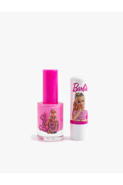 Koton Barbie Oje ve Dudak Nemlendirici Seti Lisanslı