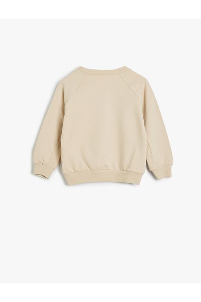 Koton Cotton Long Sleeve Hooded Basic Sweat