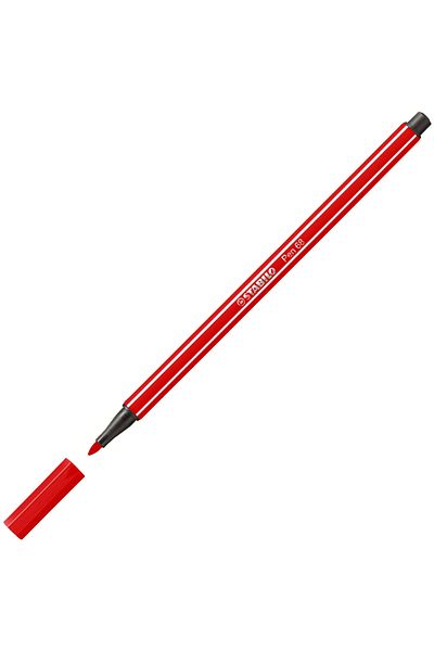 Stabilo Pen 68 1.0mm Felt Tip Pen 68/48 Red