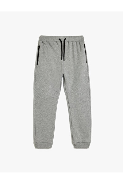 Koton Jogger Eşofman Altı Basic Beli Bağlamalı Cep Detaylı