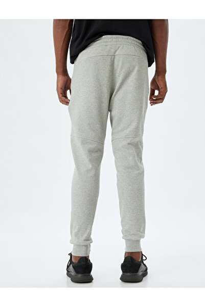 Koton Sport-Jogginghose aus Baumwollmischung – Jogger-Taille, Tasche mit Schnürnaht