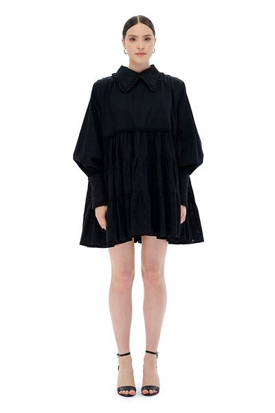 miha Hicran Önal Black Sequin Tunic