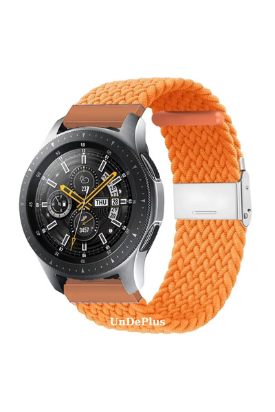 UnDePlus Samsung Galaxy Watch 4 5 6 7 FE 40 40 44 Classic 42 43 46 47 mm Kordon Metal Klipsli Flexi Örgü