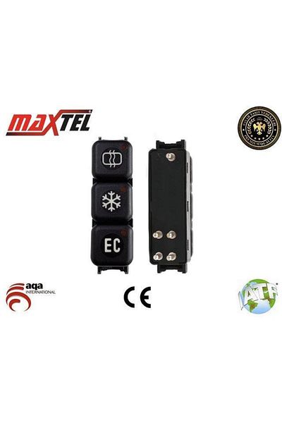 Maxtel Air Conditioner Control Knob for Mercedes Benz W124 1985-1996 - 1248201910