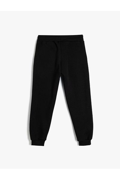Koton Παντελόνι Jogger με δέσιμο στη μέση και λεπτομέρεια τσέπης