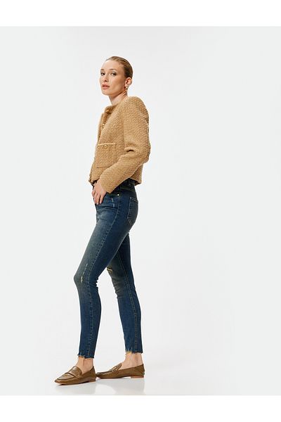 Koton Skinny-Jeans mit hoher Taille – Carmen Skinny Jeans