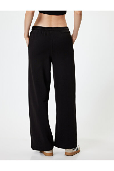 Koton Bol Paça Eşofman Altı Beli Lastikli Cepli Rahat Kalıp