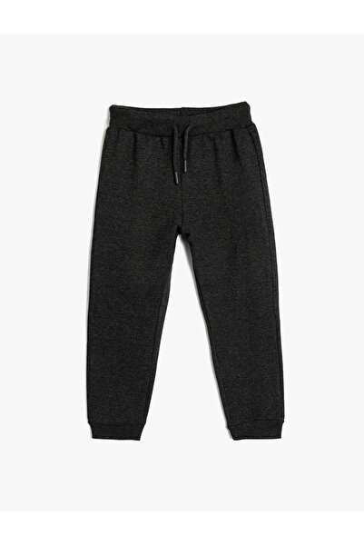 Koton Basic Eşofman Altı Beli Bağlamalı Pamuk Karışımlı