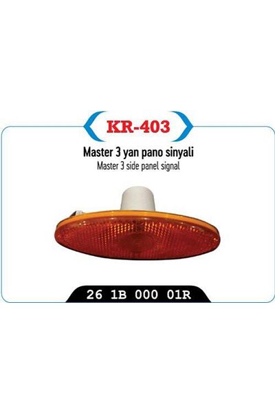 Kaya Master Iii 10 - Mudguard Sign and Door Reflector