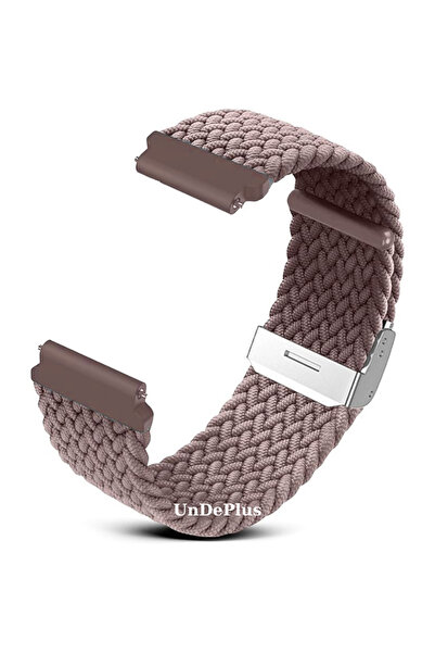 UnDePlus Xiaomi Redmi Watch 5 Active/lite Amazfit Gtr 2e 47mm Pace 1/2 Kordon Metal Klipsli Flexi Örgü