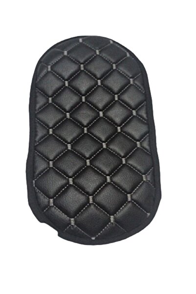 Genel Markalar Renault Megane 2 2002-2008 Sedan Hatchback Deri Gri Dikişli Kol Dayama Örtüsü