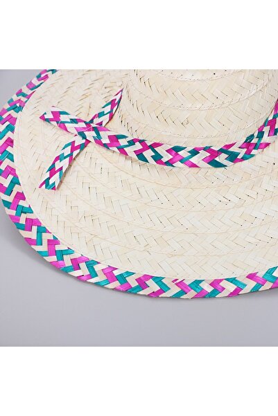 Mylamp Sabrina Natural Bamboo Hat 50X20 cm