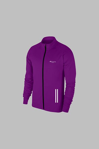 POSEIDON STORM Plus Size New Series - Purple Special Supra Combed Cotton Athlete Training Set 4-10XL