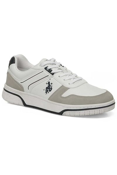 U.S. Polo Assn. U.S. Polo Assn Vincente Unisex Sneaker - White Sneakers