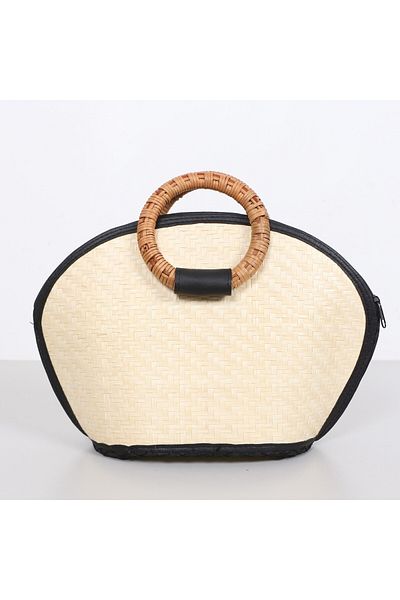 Mylamp Mybag 35X30 cm Natural Bamboo Bag