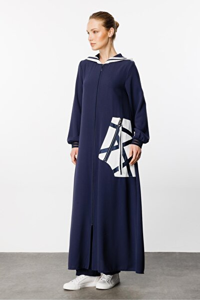 Micca El İşi Garni Detaylı Zor Kırışan Nefes Alan Özel Dokuma Tam Boy Zamansız Spor Kap-Laci