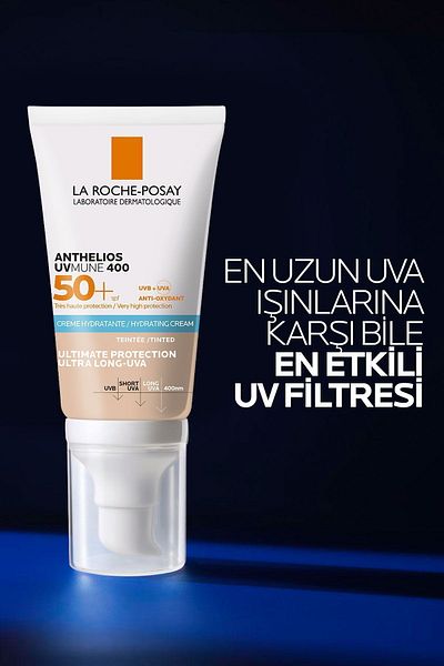 La Roche Posay Tinted Smoothing Sunscreen - Sensitive Skin Spf 50 50ml Passi.3616