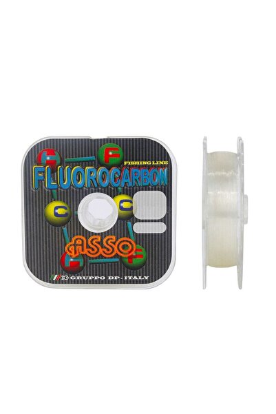 ASSO خيط صيد F.Carbon بسمك 0.15 مم وطول 100 متر