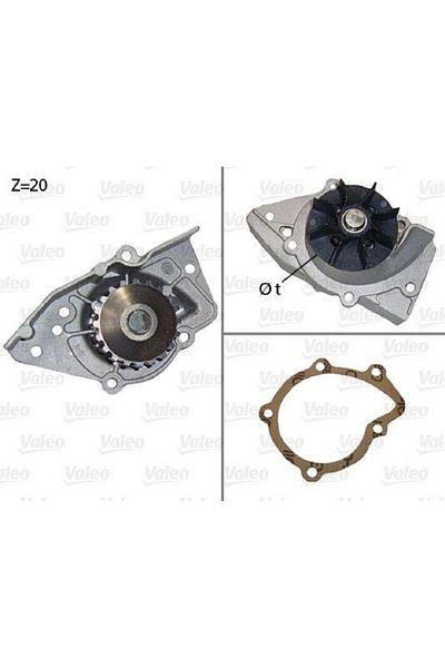 VALEO Cıtroen Water Pump