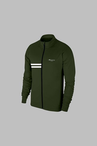 POSEIDON STORM New Series Large Size Men's Khaki Special Supra Combed Fabric Pocket Sports Set for Comfortable Running and Hiking