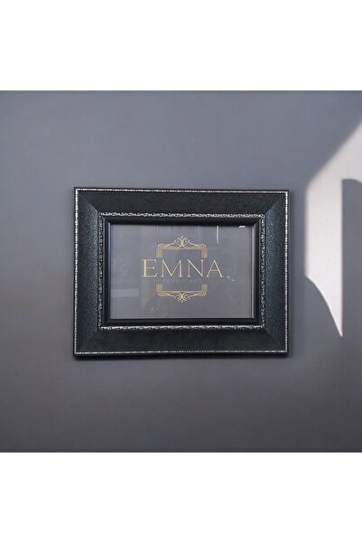 FRAMEHOME إطار صور فاخر منقوش باللون الأسود مقاس 21 × 30 سم مع زجاج حقيقي يمك...