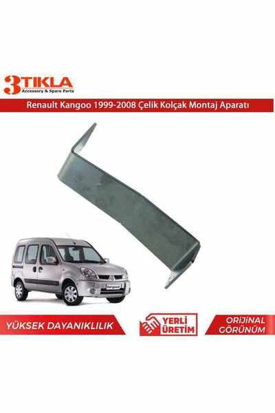 3 Tıkla Renault Kangoo 11199-2008 Çelik Kolçak Kol Dayama Montaj Ayağı