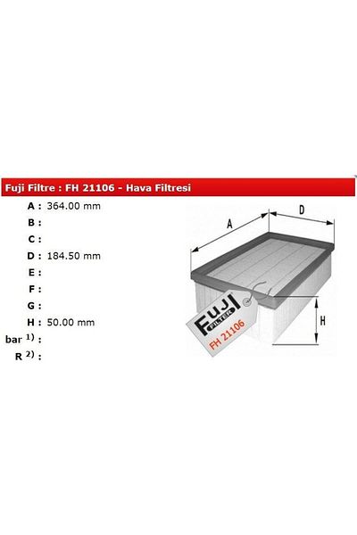 FUJI Bora Golf 4 Air Filter