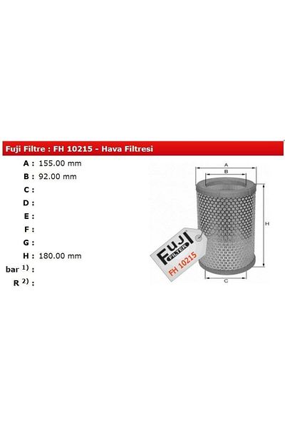 FUJI Express 1.9D Air Filter