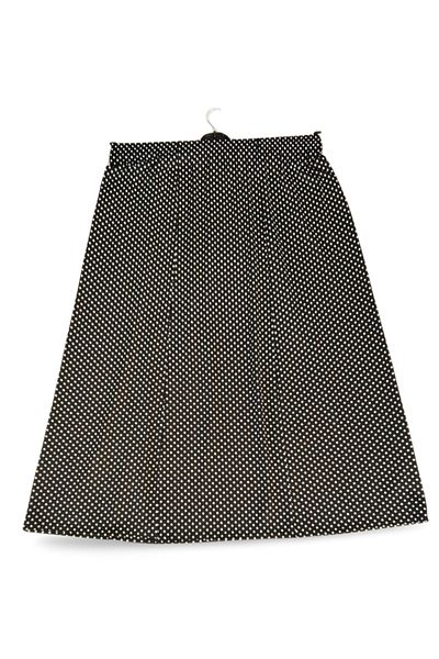 Ethab Ticaret Royaleks D5 - Mother's Skirt Long Prayer Skirt, Elastic Waist and Full Lycra Pigment Combed Cotton Skirt