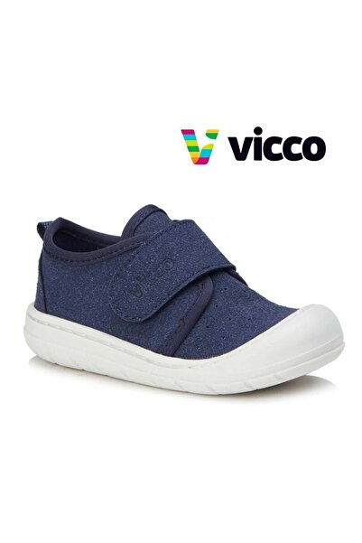 Vicco أحذية رياضية للأطفال من Anka First Step للأطفال باللون الأزرق الداكن