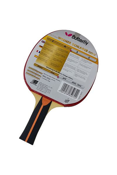 BUTTERFLY Werner Schlager Gold P.P. Table - Tennis Racket 85072