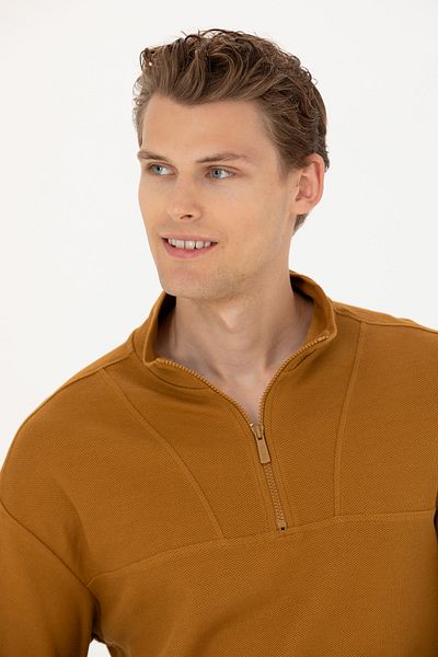 U.S. Polo Assn. Ανδρικό φούτερ με σχέδιο καρύδας - 50276580 -vr153