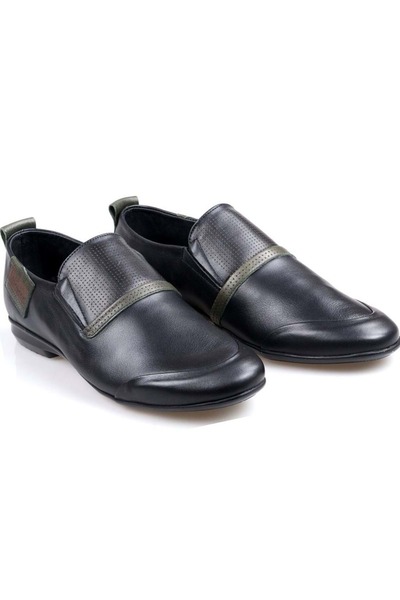 KCMN James Franco 812 100% Γνήσιο Δερμάτινο Loafer Ανδρικά Παπούτσια Μπαλαρίνας ΜΑΥΡΟ