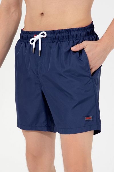 U.S. Polo Assn. Men's Navy Blue Swim Shorts 50252044 -Vr033