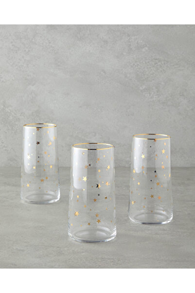 English Home Talisman Star Bardak 380 ml Şeffaf-gold