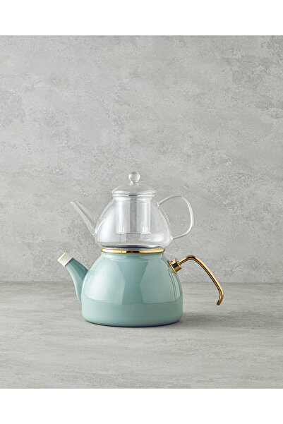 English Home إليزا المينا - حقيبة إبريق الشاي بلون النعناع