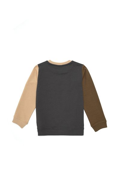 U.S. Polo Assn. Boy's Anthracite Crew Neck Sweatshirt 50293527 -Vr006