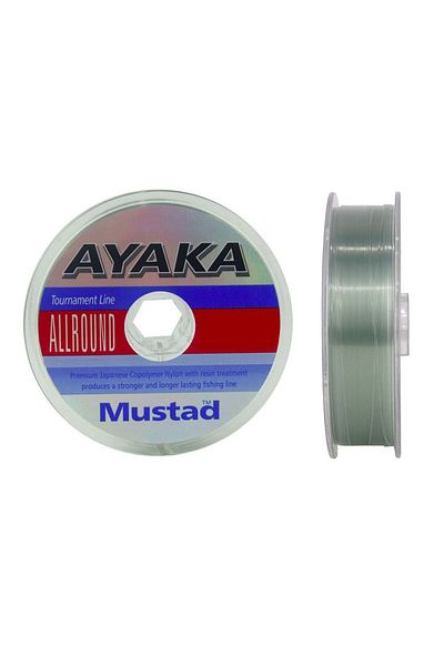 Mustad 0.45mm Reel Fishing Line - Ayaka Allround 100m