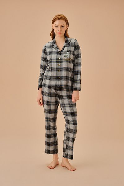 SUWEN Forest Masculine Pajama Set